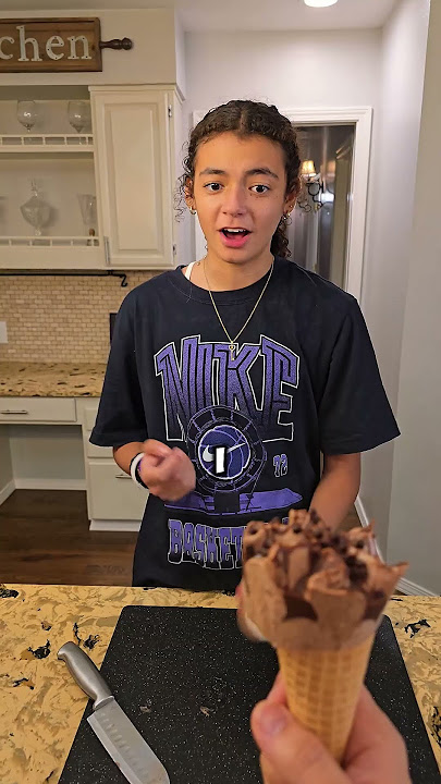 She took my ice cream