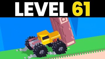 Fancade Drive Mad - Level 61 (Swing Door) Gameplay Walkthrough