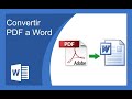 COMO CONVERTIR ARCHIVOS DE PDF A WORD SIN PROGRAMAS, SOLO USANDO WORD 2019