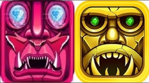 Temple Theft Run vs Run Hunter Run Monster Runner