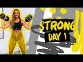 40 Minute Full Body STRONG Workout | STRONG - Day 1