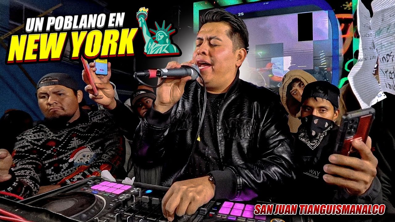EXITO SONIDERO || UN POBLANO EN NEW YORK 2026 ~ SONIDO FAMOSO EN SAN JUAN TIANGUISMANALCO 2025