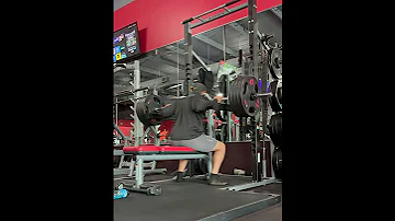 405 Box Squat 5 Reps 