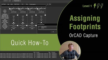 How to Assign PCB Footprints in OrCAD Capture