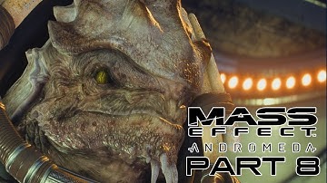 MASS EFFECT ANDROMEDA Walkthrough Gameplay Part 8 - Krogan we want (Mass Effect 4)