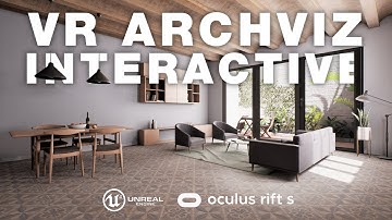 Oculus Rift S - VR Archviz Interactive Flat (Made with UE4)