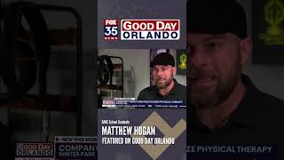 Graduate Spotlight: Matthew Hogan Featured on FOX 35s Good Day Orlando - Shorts @daveschool