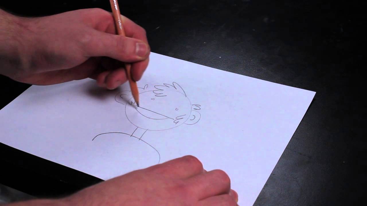 Teaching Kindergarten Students How to Color a Self-Portrait : Art