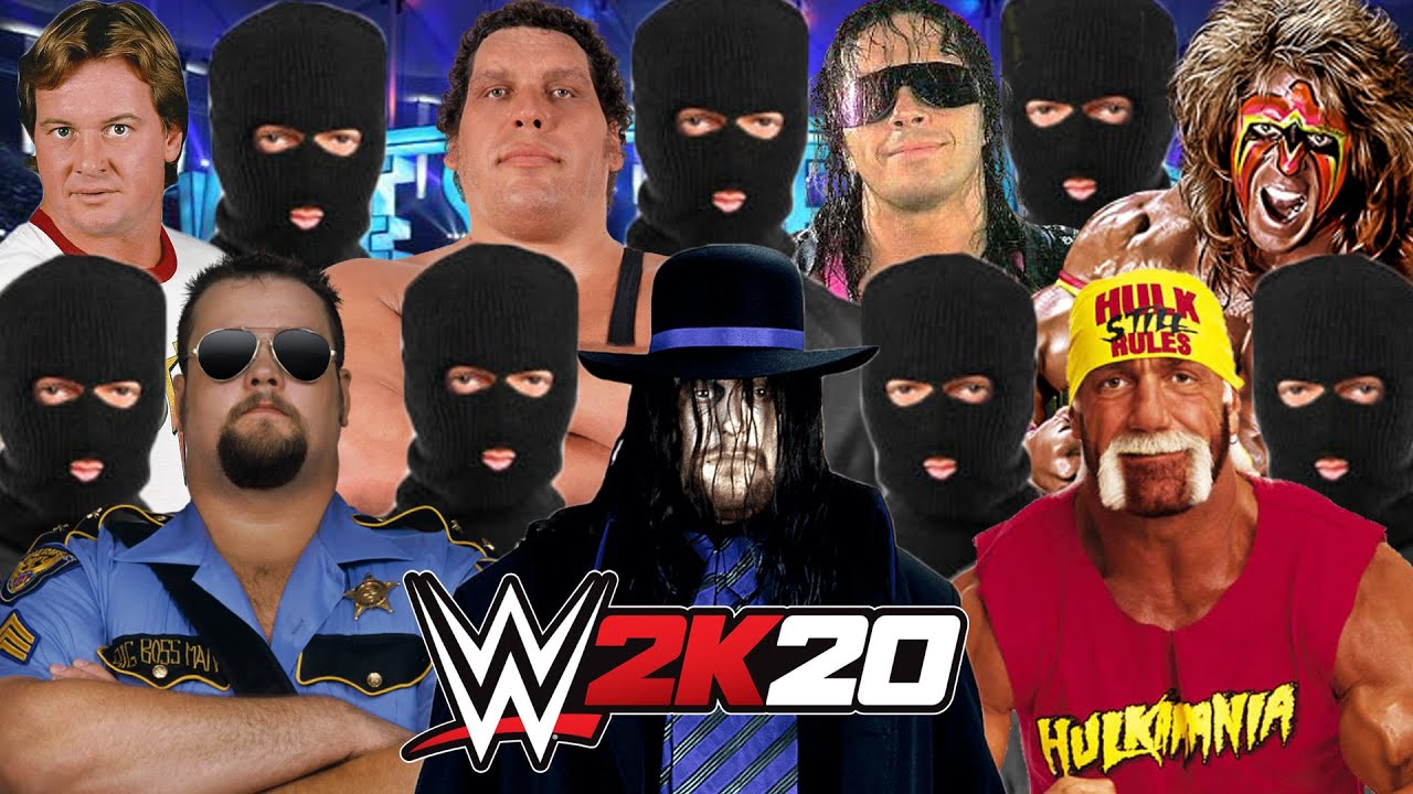 RETRIBUTION vs WWE LEGENDS ROYAL RUMBLE | WWE 2K20