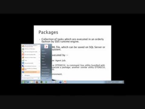 Introduction to SSIS 2008 - Part 1 of 5