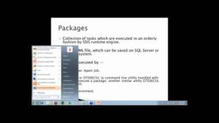Introduction to SSIS 2008 - Part 1 of 5