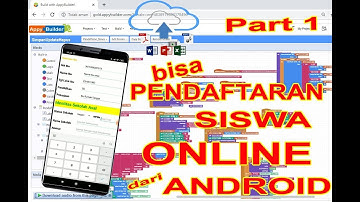 Cara Membuat Aplikasi Pendaftaran Siswa Baru || AppyBuilder Part 1