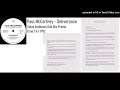 Paul McCartney - Deliverance (Dub Mix)  (Remixed by Steve Anderson 1992)