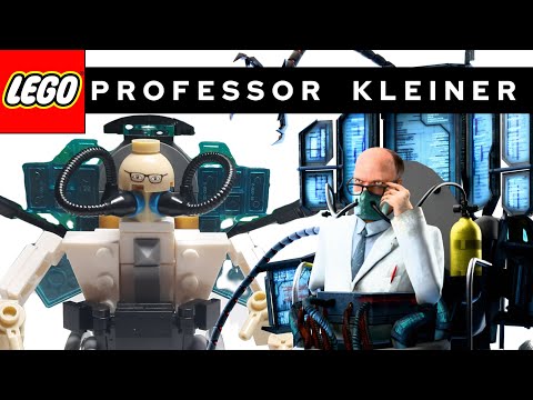 Обзор на лего Скибиди туалет мультивёрс 'Профессор Кляйнер' | Professor Kleiner Skibidi assemble