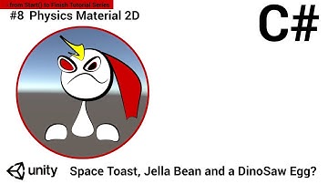 Physics Material 2D in Unity | Easy Beginner Tutorial