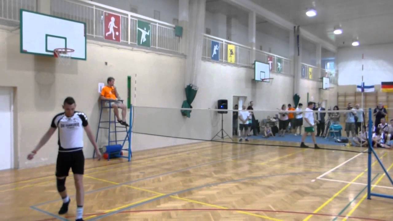 jianzi competition European Championchip 2014 final men's single