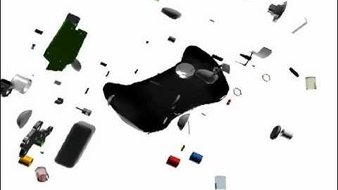 Xbox 360 Controller in 3DS Max animation