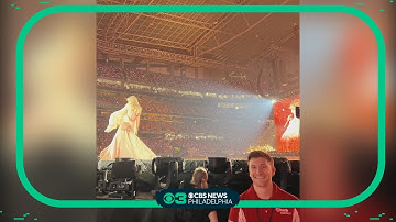 Security guard at Taylor Swift