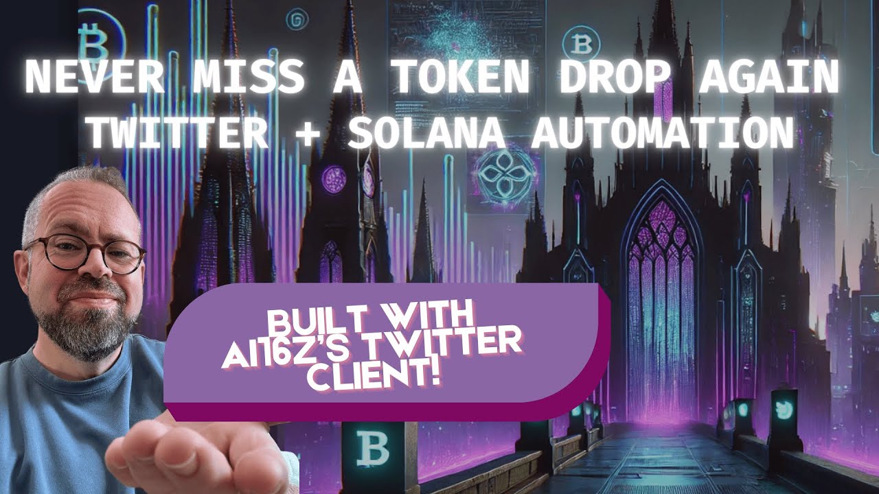 Never Miss a Token Drop Again: Twitter Alerts + Solana Wallet Automation