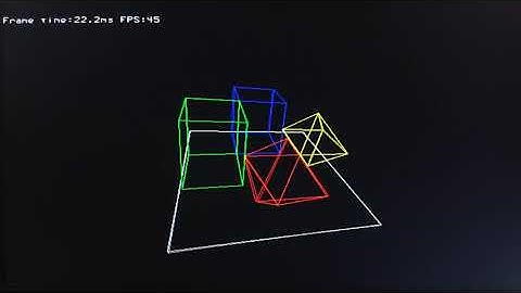 Colour Maximite 2: New 3D API