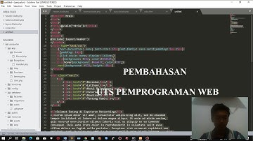 UTS Pemprograman Web Lanjut tentang Route, Controller, dan view