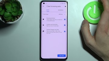 How to Clean Browsing Data on OPPO Reno6 Pro 5G - Remove Browsing Data