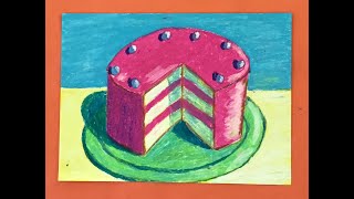 Wayne Thiebaud Pop Art Cakes - Art Tutorial - Grades 5-6