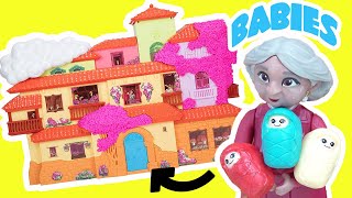 Disney Encanto Mirabel, Luisa, Isabela Dolls Transform into Babies at Madrigal House