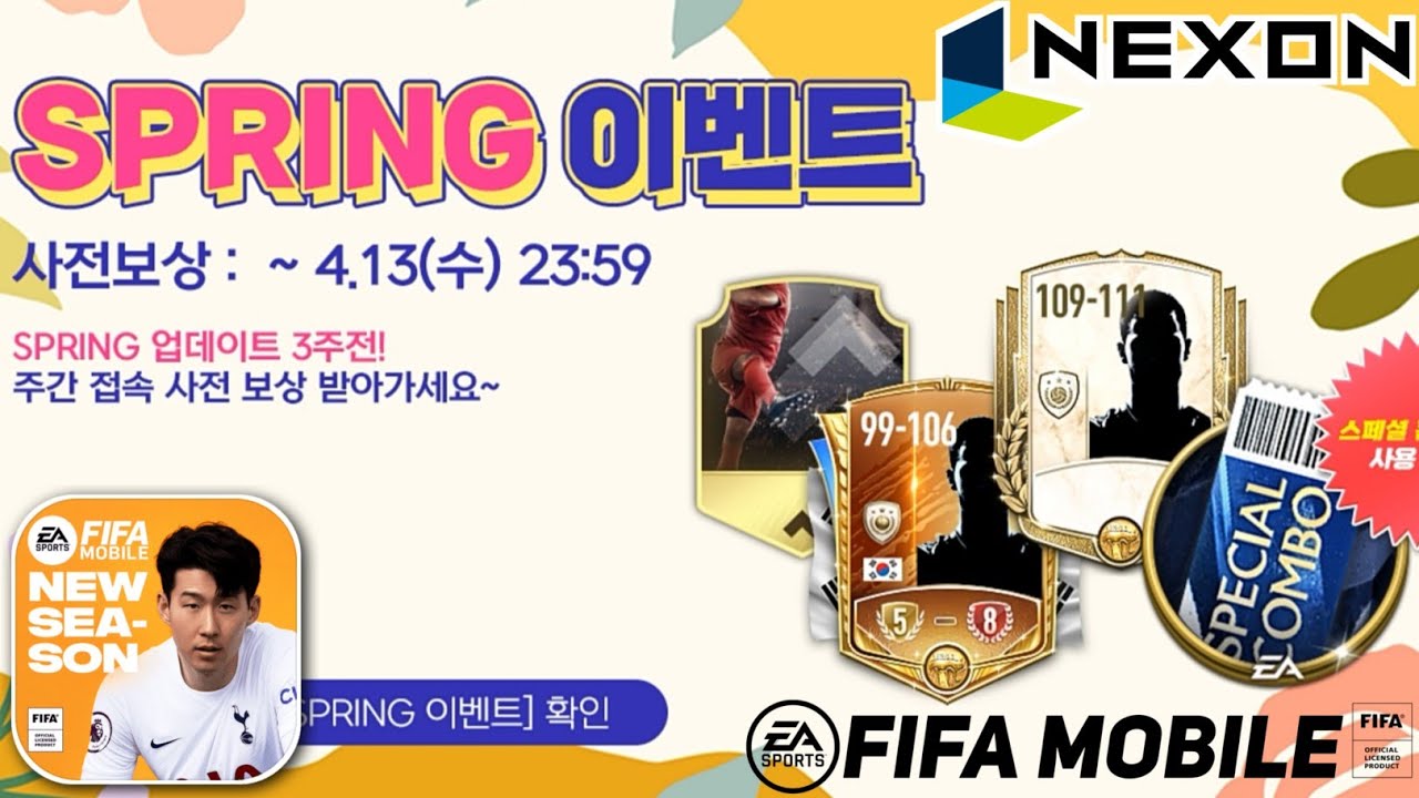 FIFA Mobile 22 Nexon KR - New Update Spring Event Android Gameplay