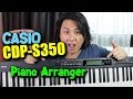 CASIO CDP-S350 Arranger Piano Keyboard Review & Demo, Tones & Rhythms