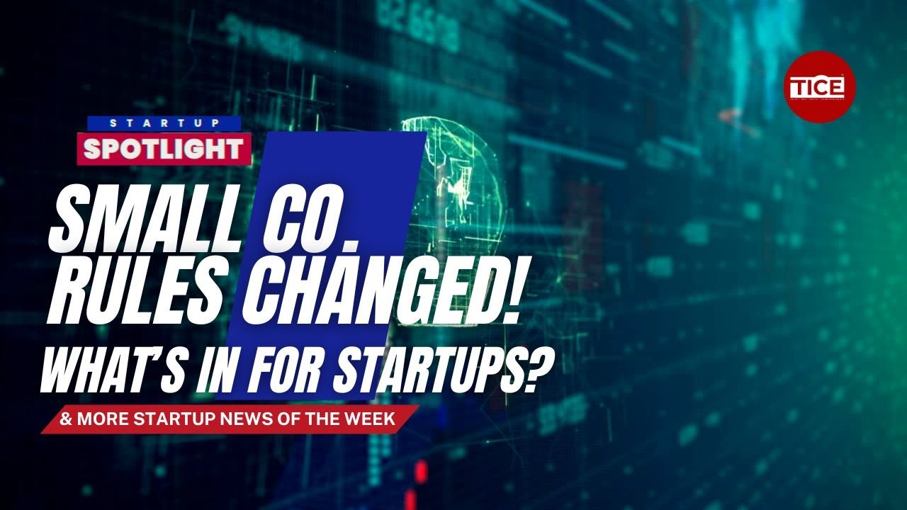 Startup Spotlight: AI Fund Launch, Bharat Taxi, IPO Buzz & Big Policy Updates TICE TV