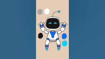 How to draw ASTRO BOT 🎮 #howtodraw #gaming #art