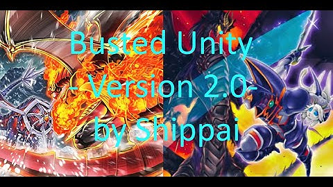 Buster Blader  / Dragunity Deck 2021 ll Busted Unity Updated Yu-Gi-Oh English