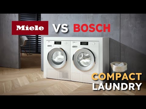 Who Has Better Compact Laundry? Bosch vs Miele