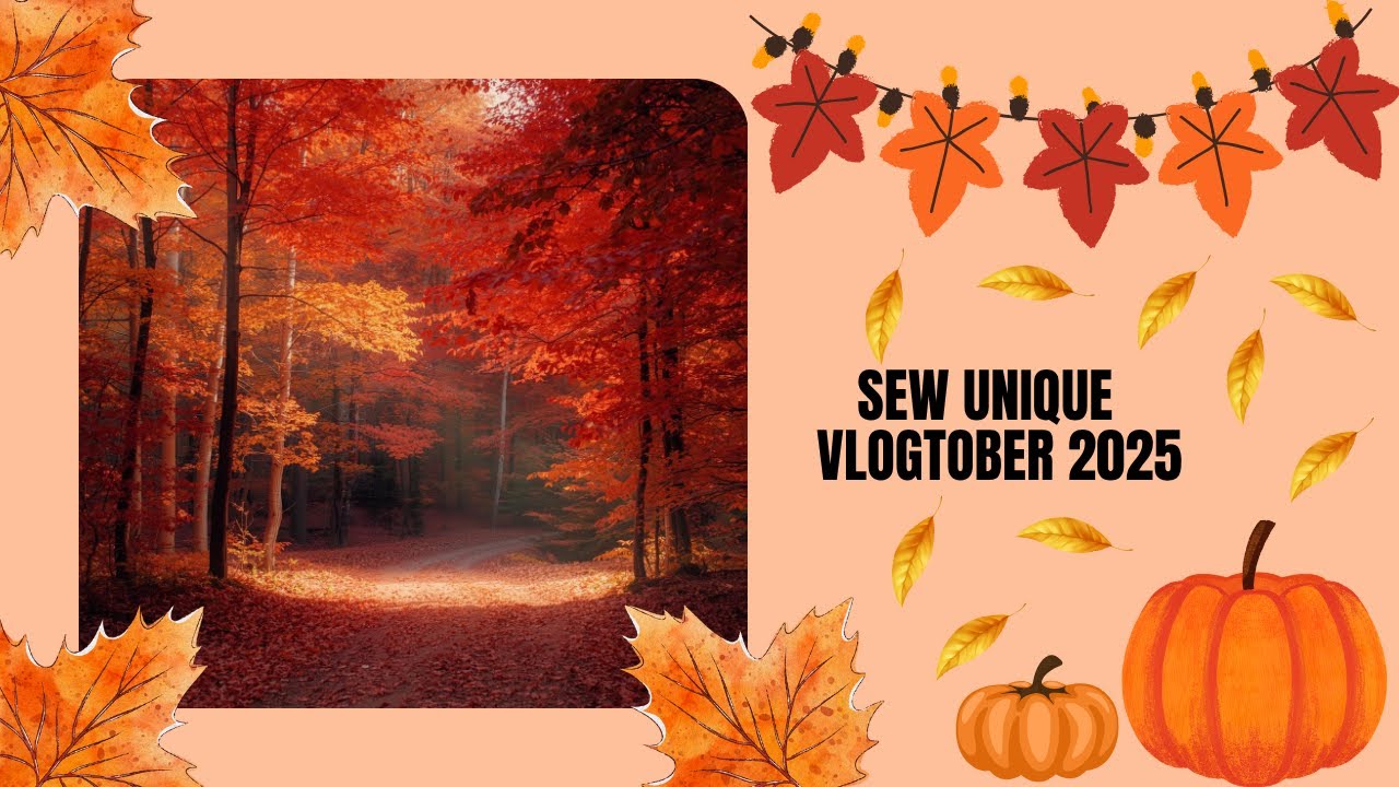 30-й блог Sew Unique Vlogtober 2025: пойдем со мной на выставку изделий ручной работы NEC