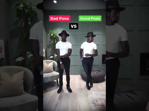 BAD POSE VS GOOD POSE Fashion And Style Daniel Asante Shorts 