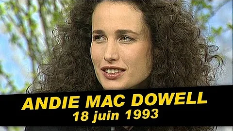 Andie Mac Dowell est dans Coucou c'est nous - Emis...