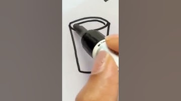 How to draw Tea Cup | Easy drawing fir Beginners #youtubeshorts #shorts