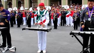 Delfines Marching Band - Mambos Medley con Leones ICATEC