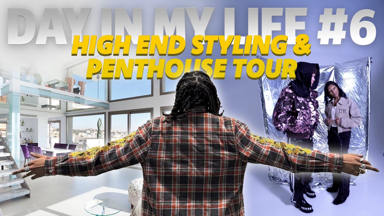 PENTHAUS TOUR VON LABEL BOSS 🏠| PROFFESIONELLES STYLING 🧥| SHOPPING DAY 🛍️| DAY IN MY LIFE #6 🏃🏽💨