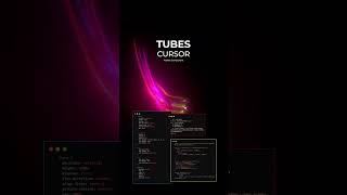 ❤️🔥tubes cursor animation using HTML and CSS | java script | code buzz | Web Development| #coding