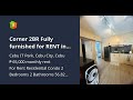 Corner 2BR Fully furnished for RENT in Avida Riala, IT Park, Cebu City