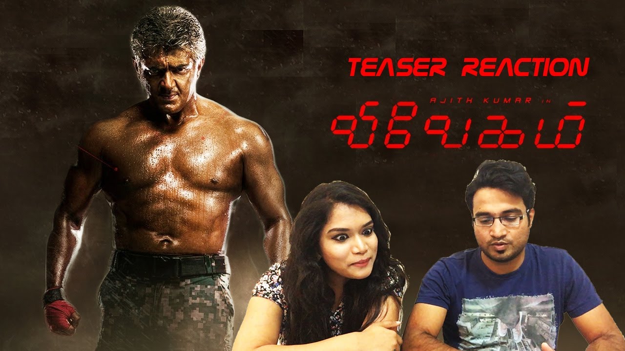 Vivegam movie teaser reaction by Bollywood audience. tamil nadu