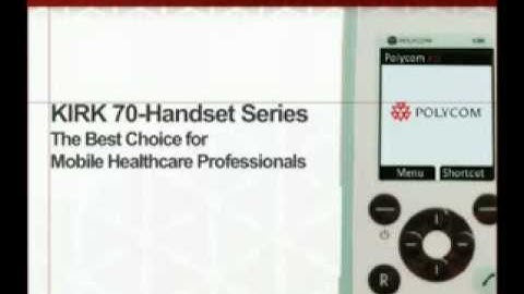 Spectralink DECT Healthcare Handsets