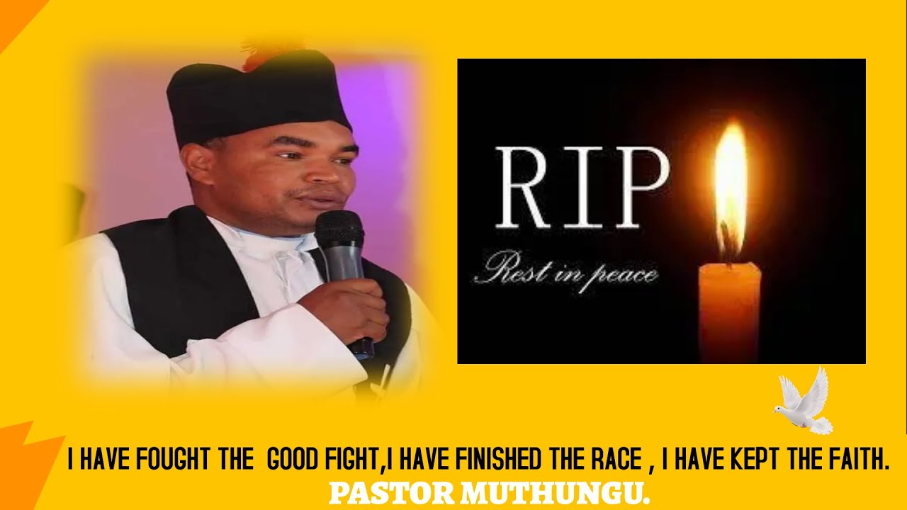 FARE THEE WELL PASTOR MUTHUNGU YouTube