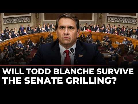 Todd Blanche Confirmation Hearing LIVE | Can Trump’s Lawyer Become U.S. Attorney General? | US News