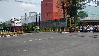 Ka Brantas Lepas Stasiun Kediri