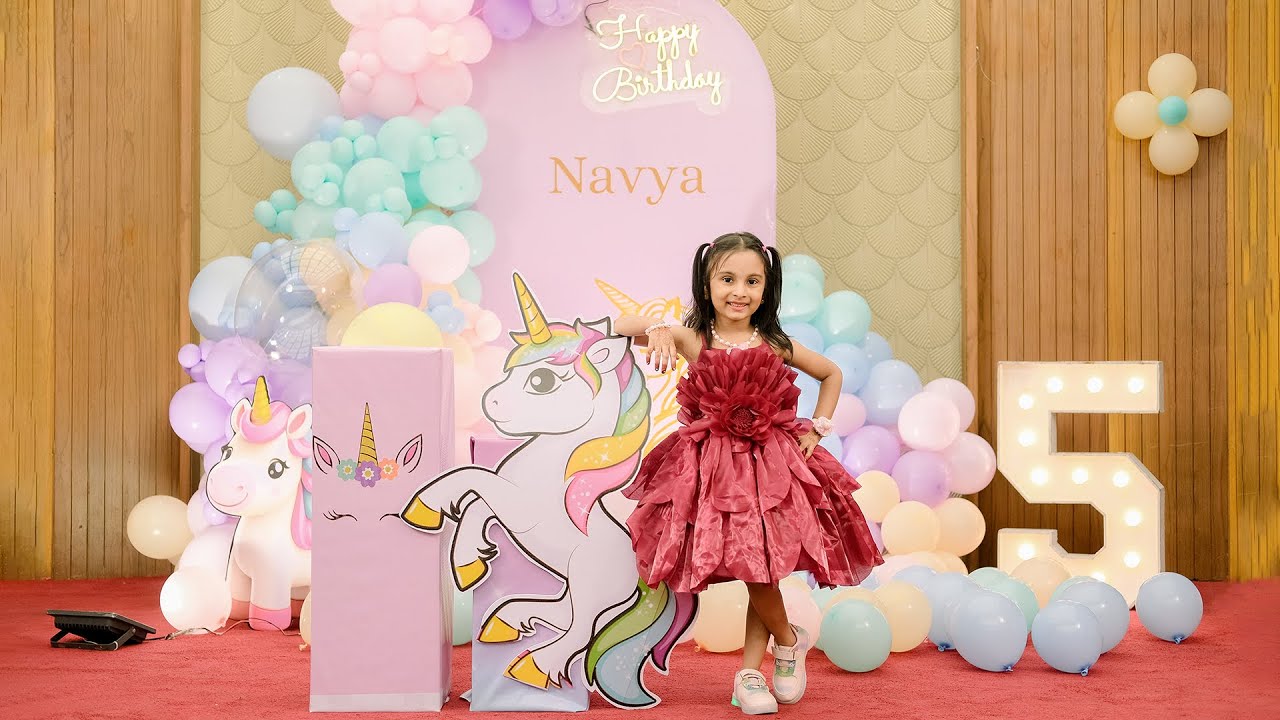 Navya's 5th Birthday Cinematic Highlight || THE KNOT FILMS