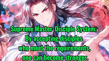 I only need to accept disciples who meet the requirements in order to become stronger.