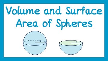 Volume and Surface Area of Spheres - GCSE Maths